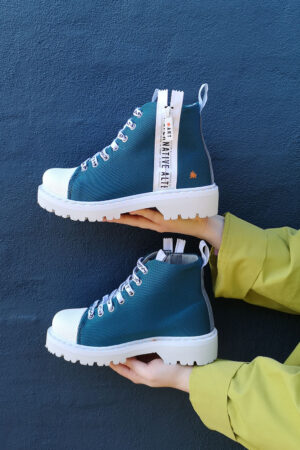Blue boot from Art