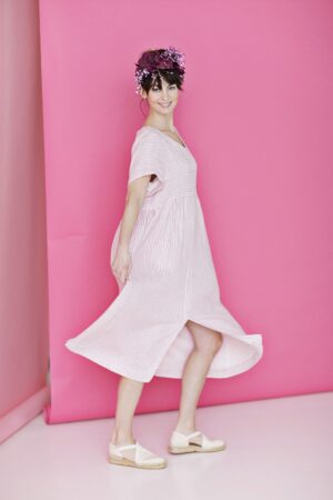 Mc765D-r-rose-summerdress-dress-McVERDI-striped-stribet-kjole-10