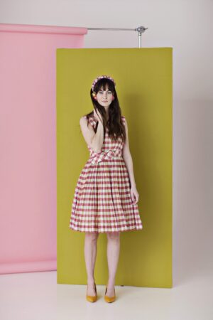 Checkered summer dress from September20