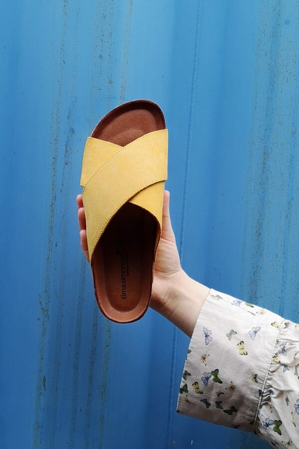 Yellow sandal from Tim&Simonsen