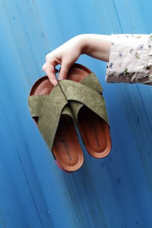Army-green sandal from Tim&Simonsen