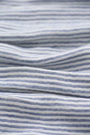 Blue striped summer top