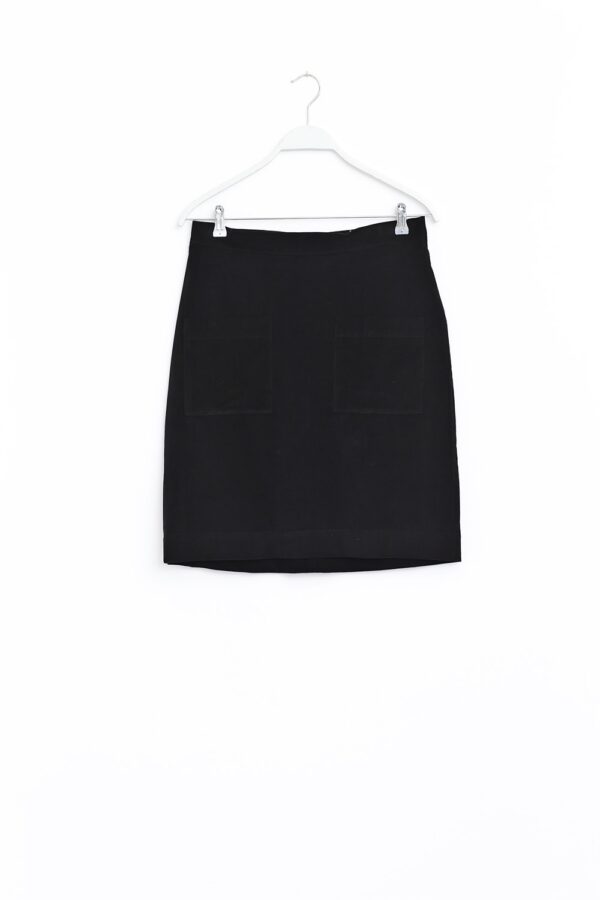 McVERDI-mcverdi-mc748e-cotton-elasthan-black-skirt
