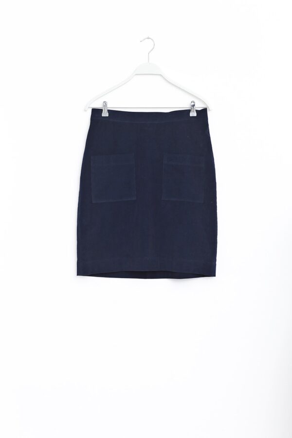 Baby cord skirt with big pockets