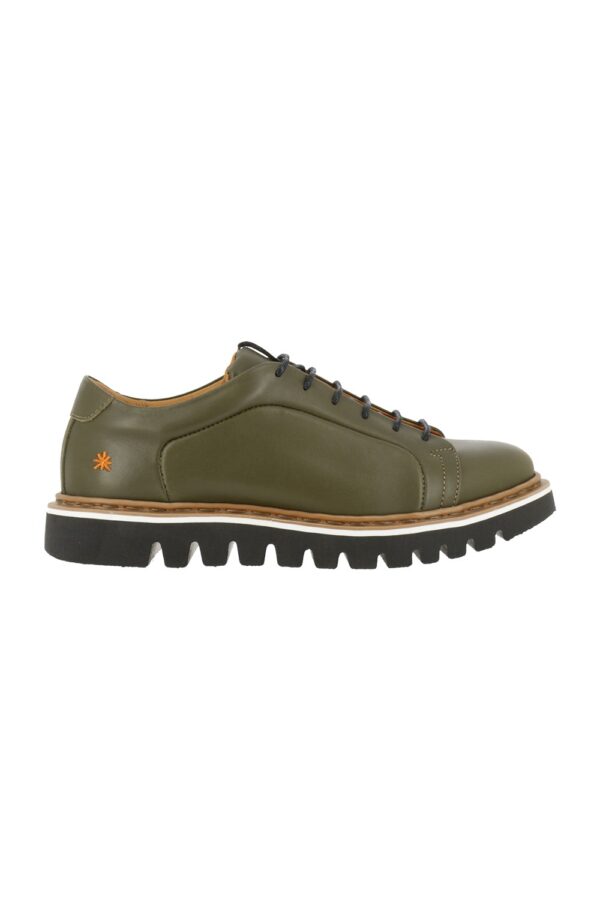 Army green shoes from Art