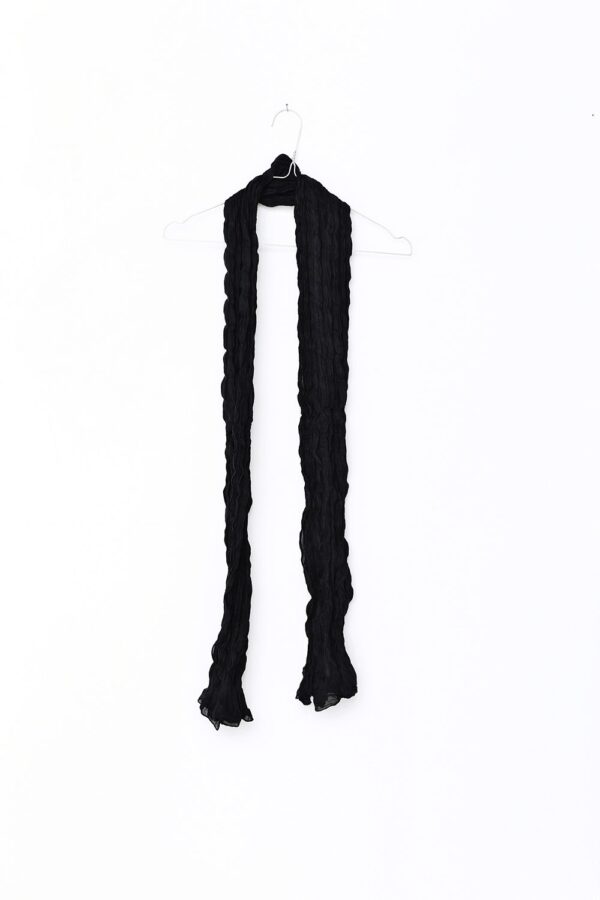Black silk scarf from Privatsachen