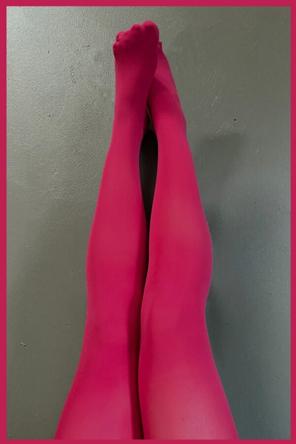 Pink tights 60 denier
