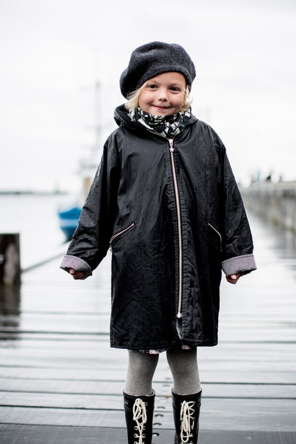 Childrens black coat Clearance