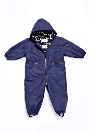 Blue kids jumpsuit (snowsuit) with Thinsulate lining