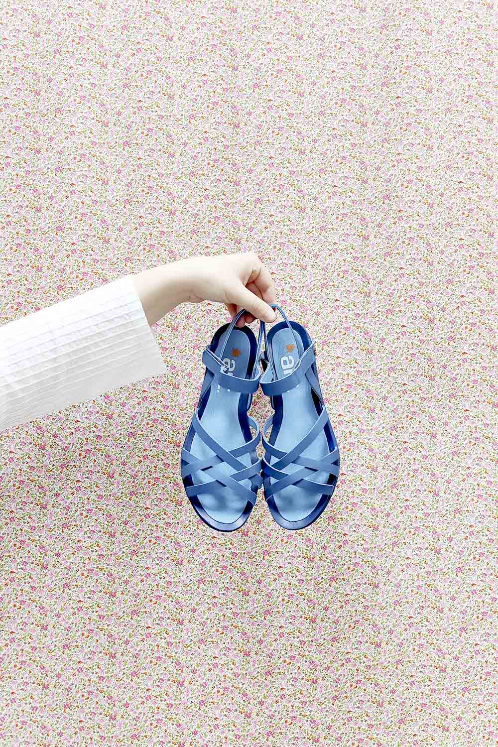 Blå från ART - McVERDI | Sommer sandal