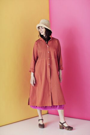 ym-1061444-6110-shirt-dress-orange-terracotta-cotton-skjortekjole-2