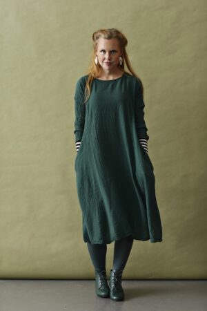 Green cotton dress from Privatsachen