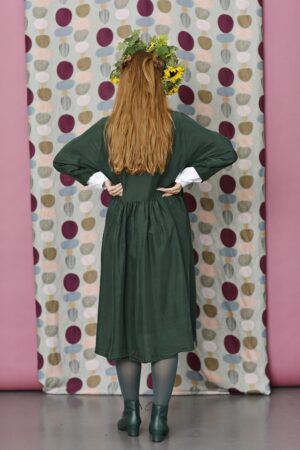 Green dress with buttons from Privatsachen