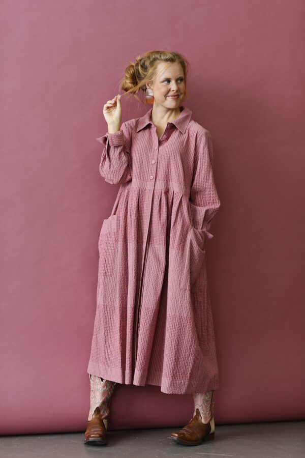 mc829e-pink-cotton-dress-skjortekjole-kjole-mcverdi-1