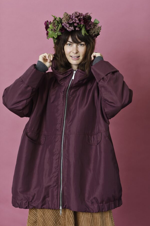Mc821a-wine-bordeaux-mcverdi-vinterjakke-vinterfrakke-coat-jacket