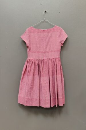 Dress from September20 in pink small checks