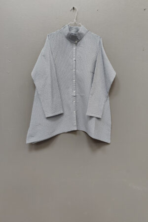 Dusty blue/grey shirt with A-shape from YaccoMaricard