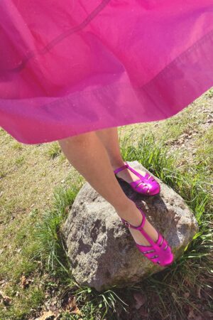 Pink sandal fra Nordic Shoe People