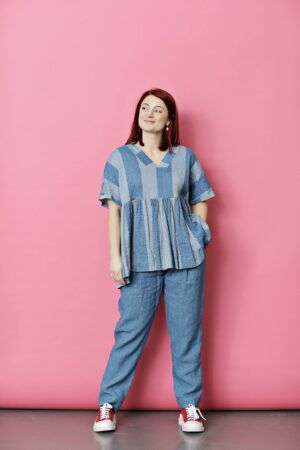 mc845a-shirt-linen-blue-stripes-skjorte-blå-sommertop-1