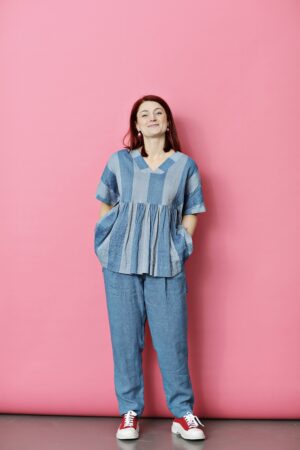 mc845a-shirt-linen-blue-stripes-skjorte-blå-sommertop