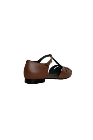 Brun sandal fra Nordic Shoe People