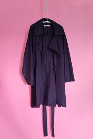 Mörkblå frakke/kimono fra Privatsachen
