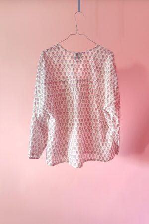 Cute blouse with pink flowers from Zen Ethic