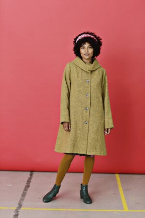 mc862a-yellow-wool coat-harris tweed-jacket-winter-womens-mcverdi-1