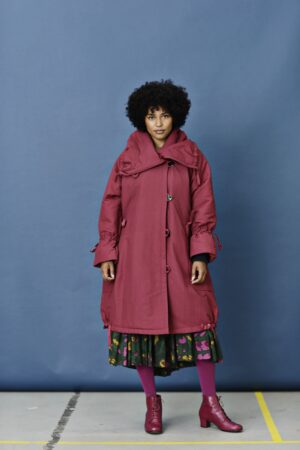 mc861a-red-wintercoat-coat-warm jacket for women-mcverdi-1