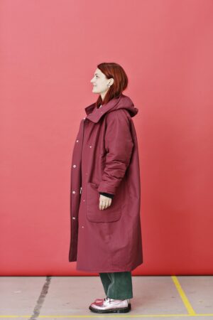 mc861c-red-rød frakke-vinterjakke til kvinder-mcverdi-2