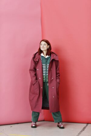 mc861c-red-rød frakke-vinterjakke til kvinder-mcverdi-3