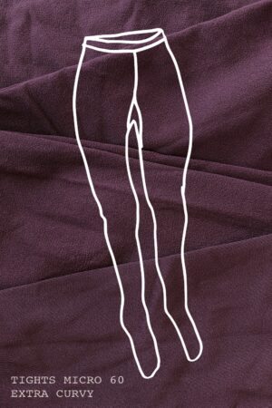 3XL Tights in Bordeaux