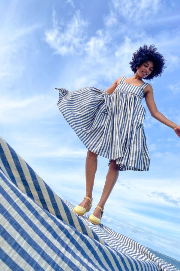 mc881e-striped dress-skirt-nederdel-blue-mcverdi-ss23-summer collection-linen-cotton-bomuld-2-20