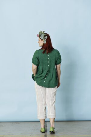 mc882a-green linen blouse-mcverdi-ss23-summer collection-linen-cotton-bomuld-.jpg-3