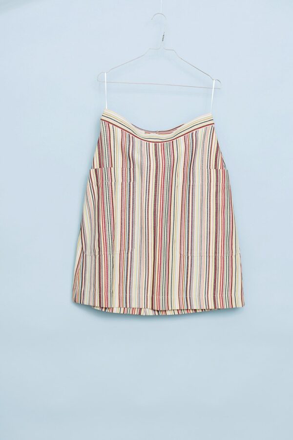 mc883c-stribet nederdel-mcverdi-striped skirt