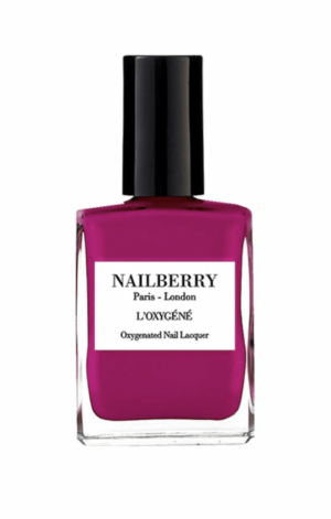 Fuchsia colored nail polish from Nailberry
