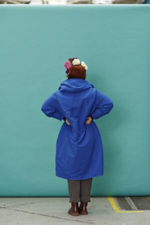 mc861c-23-cobalt blue coat-winter coat-mcverdi-blå vinterfrakke-2