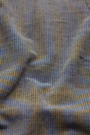 mc909-blue:golden-striped fabric-stribet stof-mcverdi-1