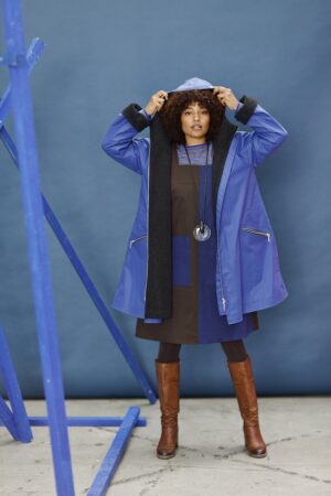 mcb-blue raincoat-mcverdi-gommy coat-vinterfrakke-regnfrakke-4