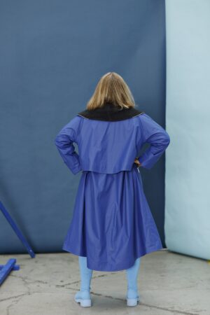 mcc-blue winter coat-wool lining-mcverdi-rain coat-gommy coat-gummifrakke-3