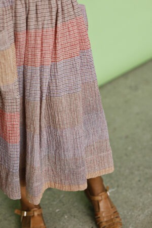 mc925f-rose skirt-linen skirt for summer-mcverdi-hørnederdel