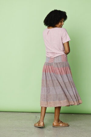 mc925f-rose skirt-linen skirt for summer-mcverdi-hørnederdel-4