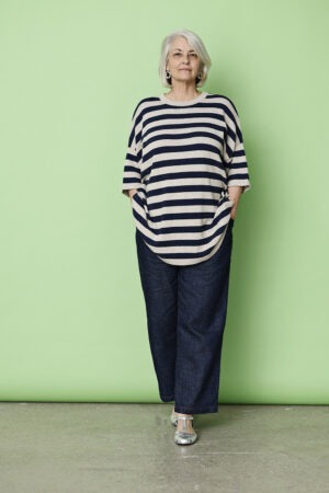 Musewear-stribet-stribed-sweather-strikbluse-knit-blue-offwthie--2