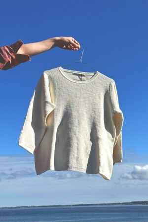 Knit sweater from Mansted in off-white